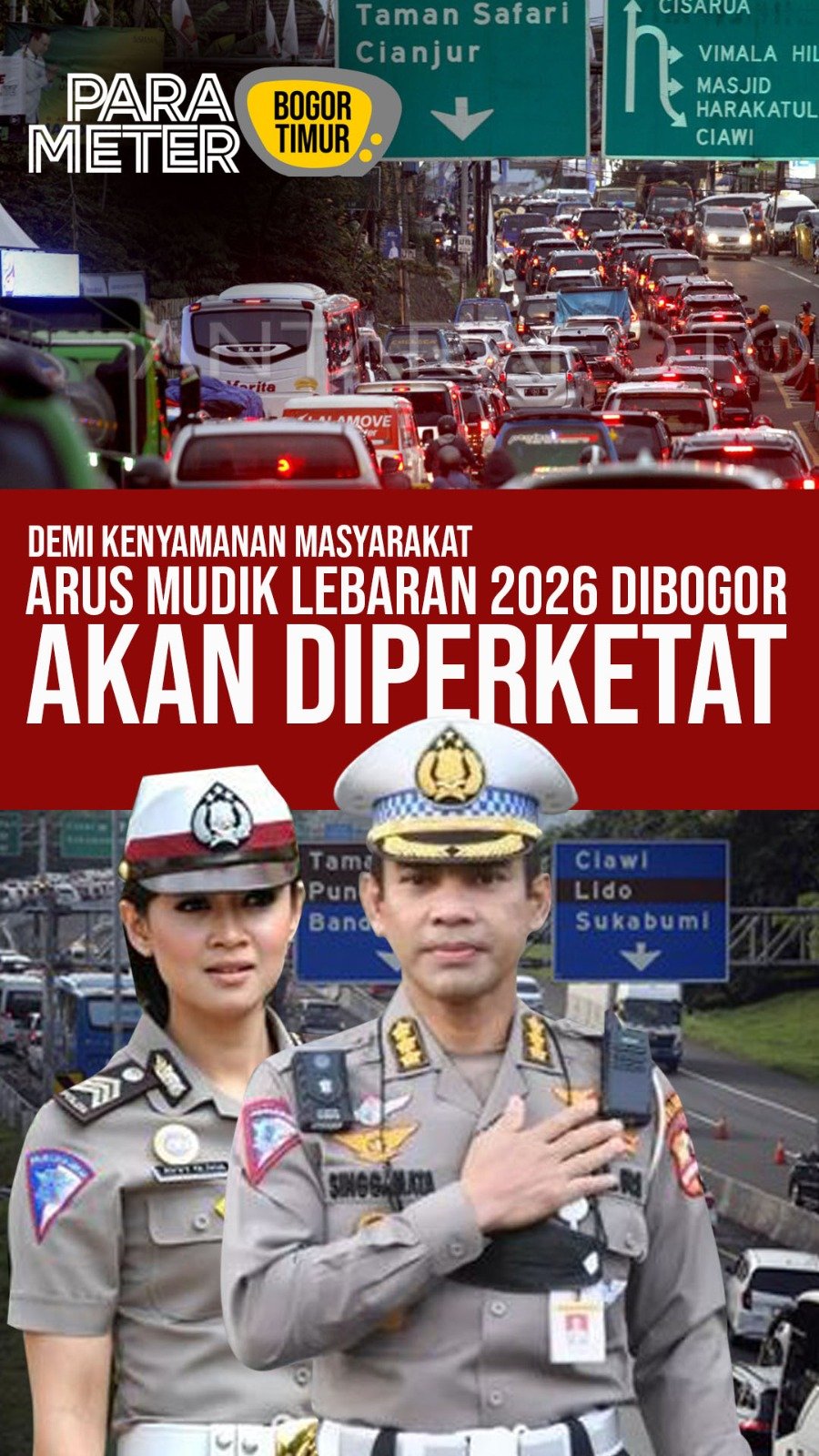 Operasi Ketupat Lodaya 2026 Dimulai, Bupati Bogor Rudy Susmanto Pastikan Pengamanan Lebaran Libatkan 5.000 Personel - Berita Terkini Bogor Timur Parameter