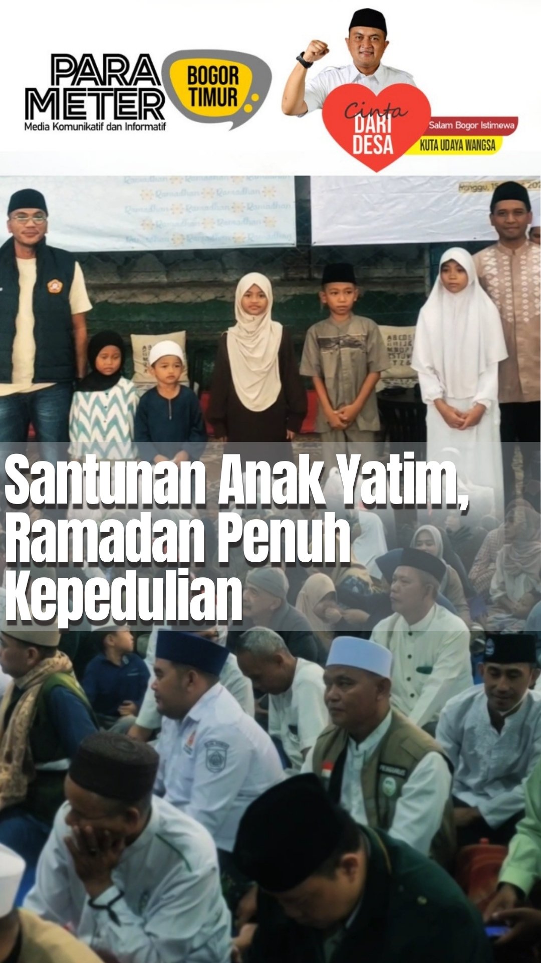 Lensa Bogor Timur Parameter - Felany Garage Menggelar Santunan Anak Yatim di Bulan Suci Ramadhan 