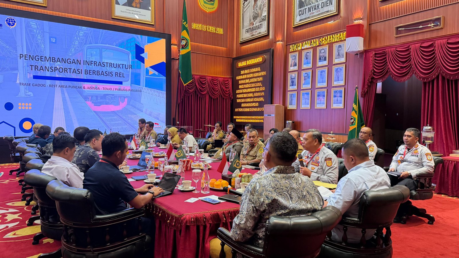 Pemkab Bogor Bahas Pengembangan Jalur Kereta di Selatan dan Barat Bogor - Berita Terkini Bogor Timur Parameter